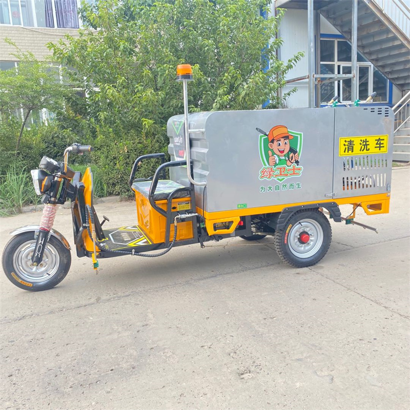 淮南电动高压冲洗车CX700A（不锈钢箱体）