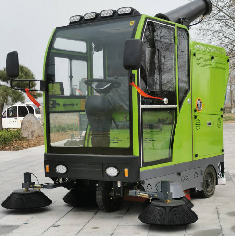 淮南道路清洁广泛应用电动环卫清扫车